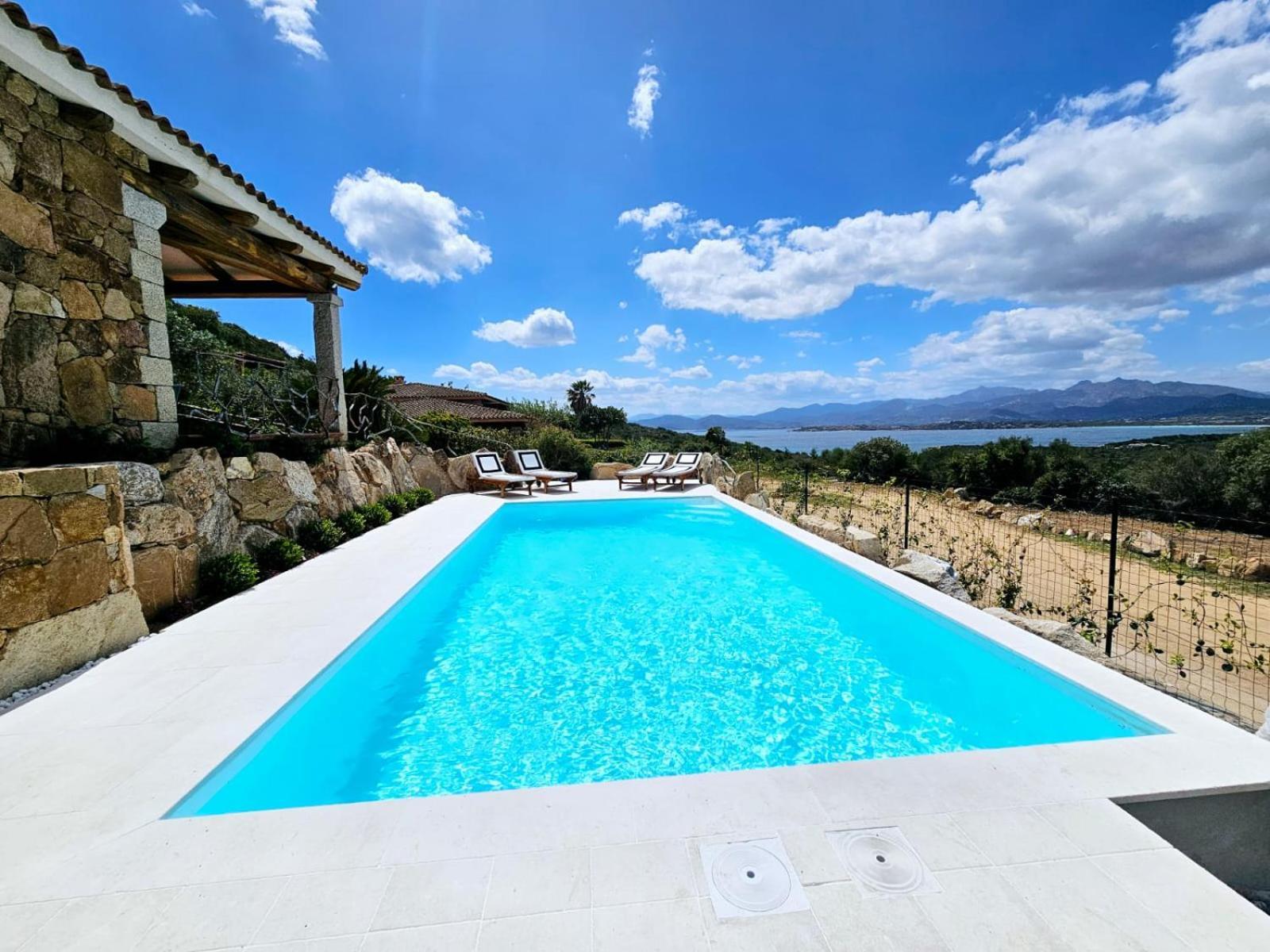 Villa Capo Coda Cavallo Piscina Privata San Teodoro  Exteriér fotografie