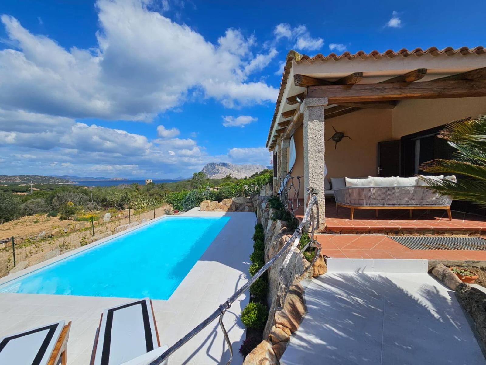 Villa Capo Coda Cavallo Piscina Privata San Teodoro  Exteriér fotografie