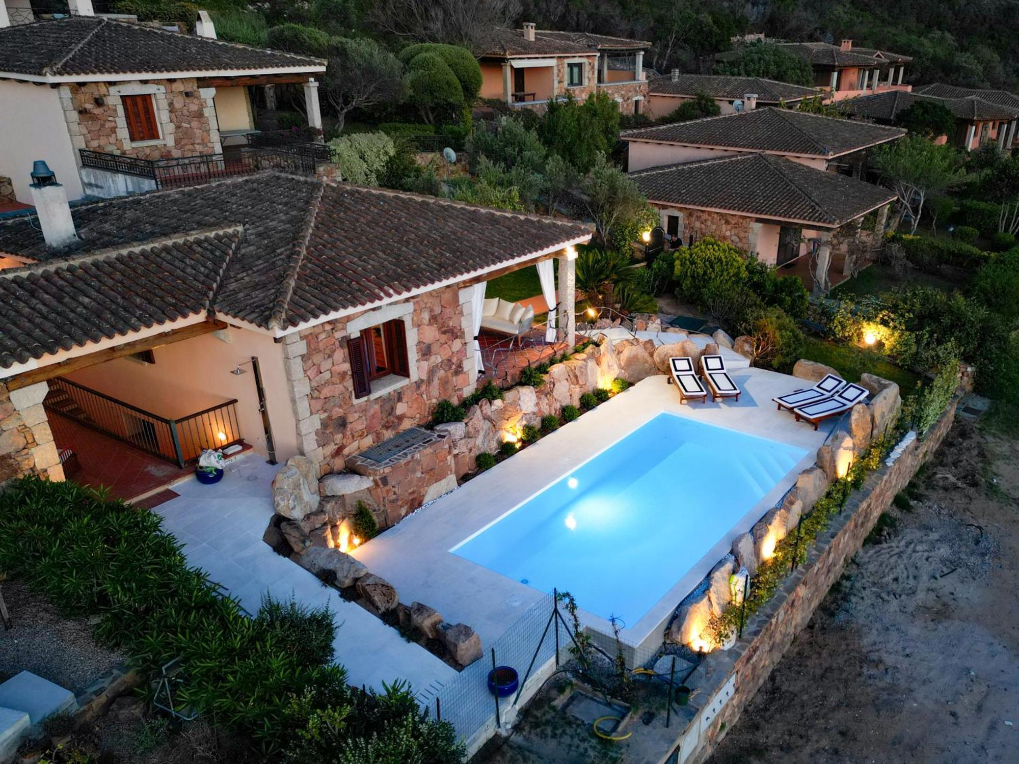 Villa Capo Coda Cavallo Piscina Privata San Teodoro  Exteriér fotografie