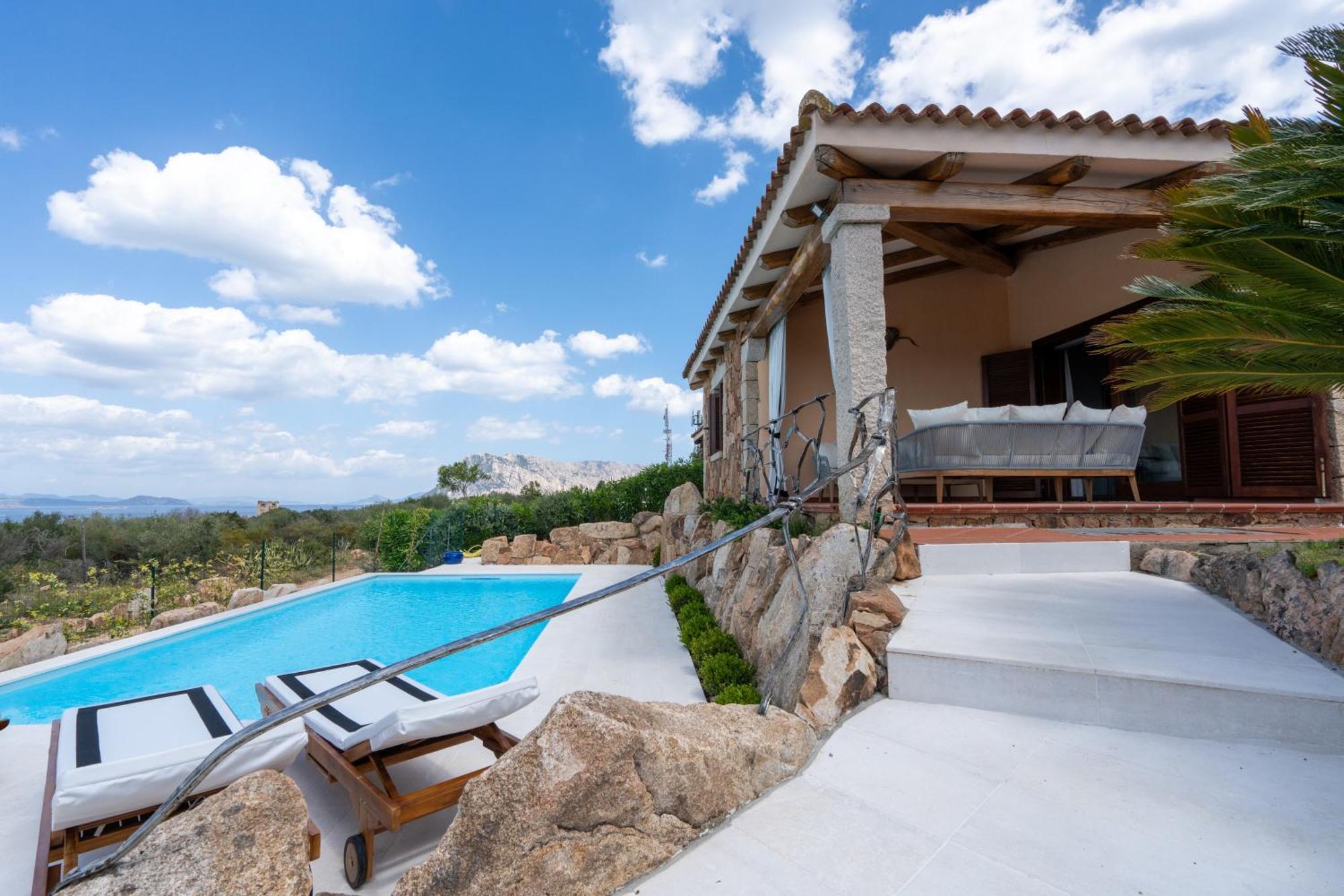 Villa Capo Coda Cavallo Piscina Privata San Teodoro  Exteriér fotografie